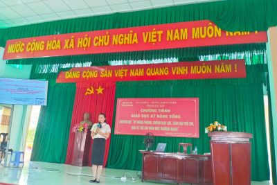 TRUYỀN THÔNG VỀ: “PHÒNG, CHỐNG BẠO LỰC HỌC ĐƯỜNG VÀ TỆ NẠN XÃ HỘI”