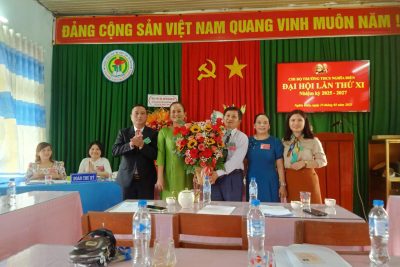 ĐẠI HỘI CHI BỘ TRƯỜNG THCS NGHĨA ĐIỀN NHIỆM KỲ 2025-2027 THÀNH CÔNG TỐT ĐẸP